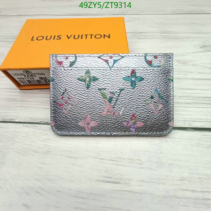 Wallet-LV Bags(4A) Code: ZT9314 $: 49USD