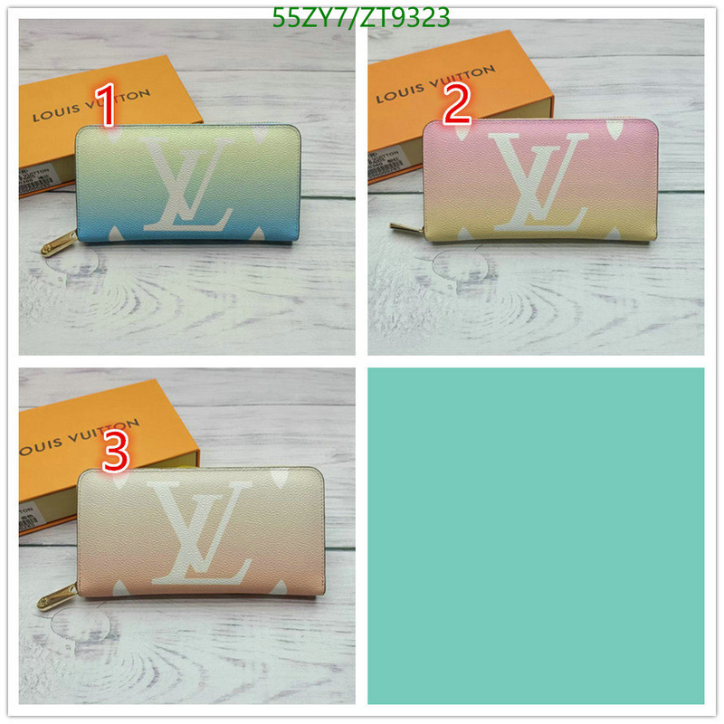 Wallet-LV Bags(4A) Code: ZT9323 $: 55USD