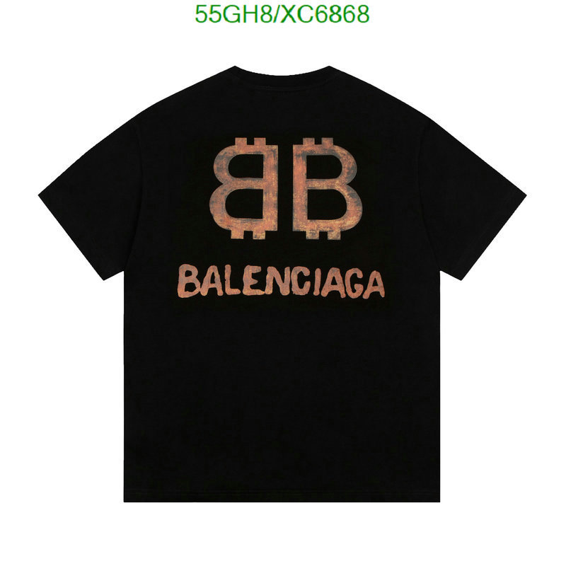 Balenciaga-Clothing Code: XC6868 $: 55USD