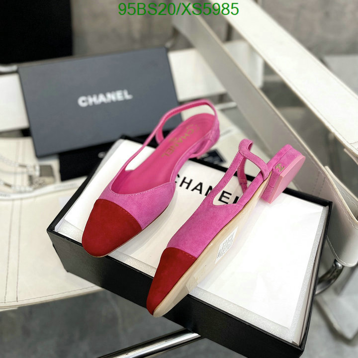 Chanel-Women Shoes, Code: XS5985,$: 95USD