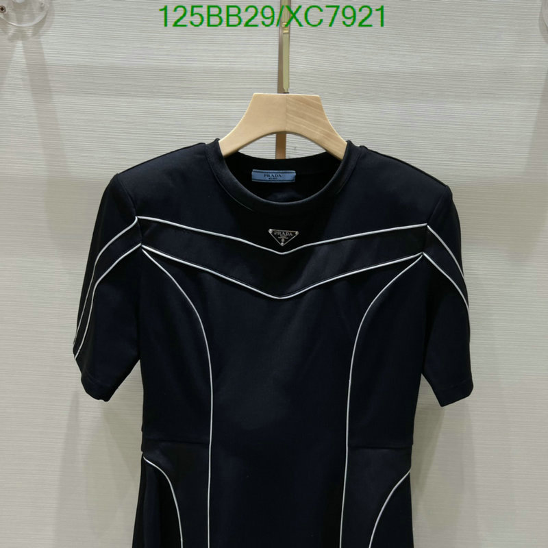 Prada-Clothing Code: XC7921 $: 125USD