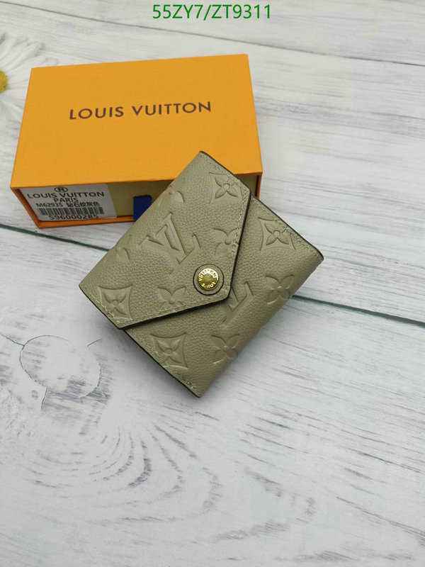 Wallet-LV Bags(4A) Code: ZT9311 $: 55USD