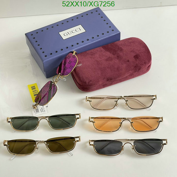 Gucci-Glasses Code: XG7256 $: 52USD