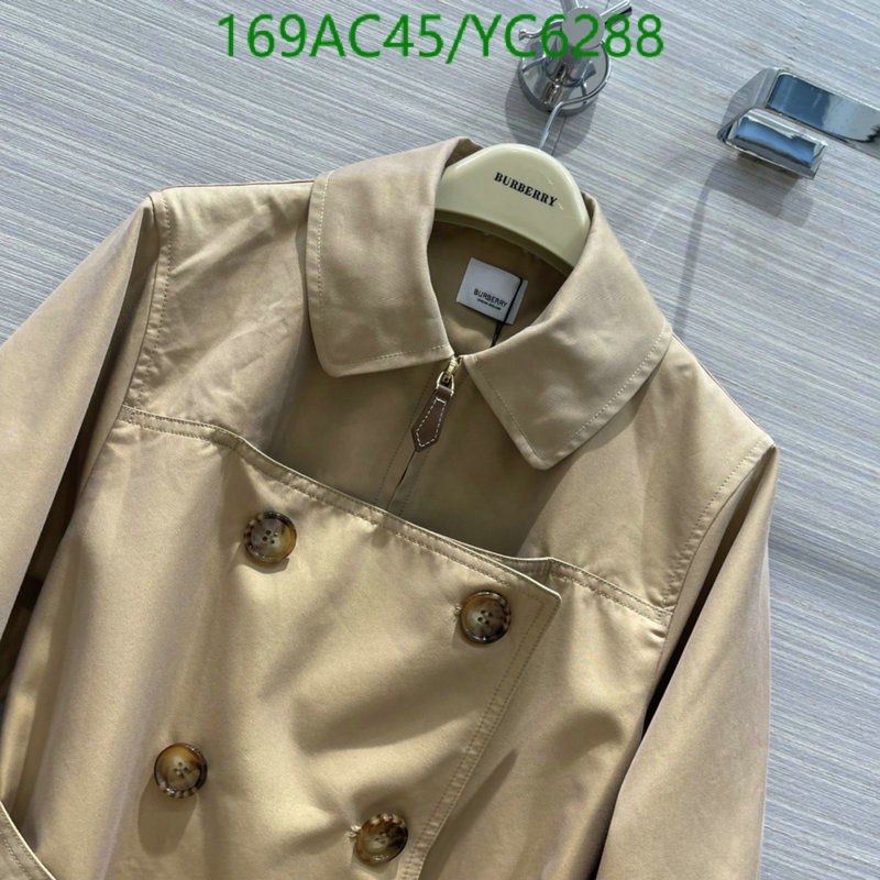 Burberry-Down jacket Women Code: YC6288 $: 169USD