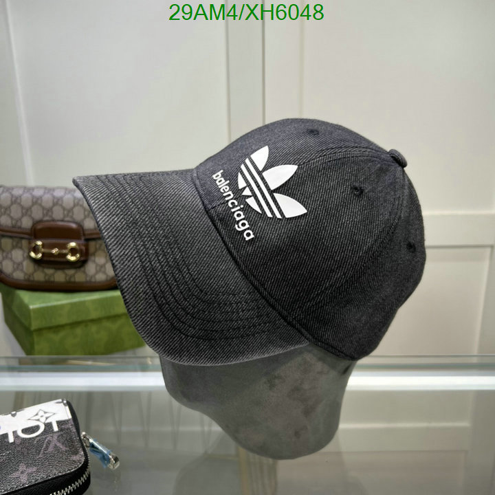 Balenciaga-Cap (Hat), Code: XH6048,$: 29USD