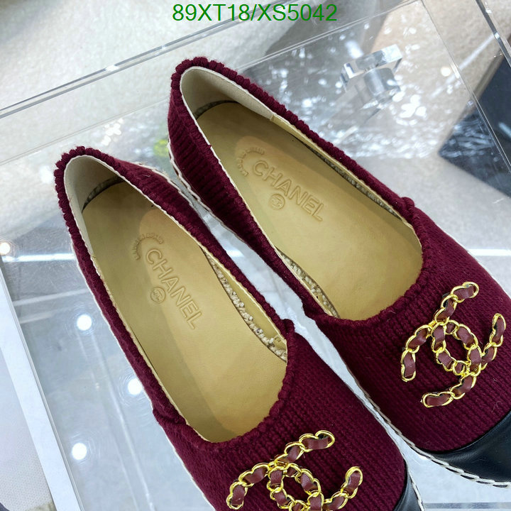 Chanel-Women Shoes, Code: XS5042,$: 89USD