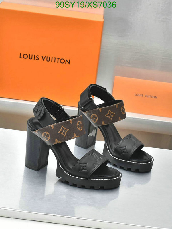 LV-Women Shoes Code: XS7036 $: 99USD