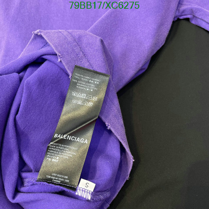 Balenciaga-Clothing, Code: XC6275,$: 79USD