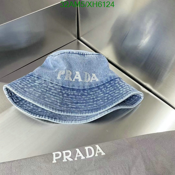 Prada-Cap (Hat), Code: XH6124,$: 32USD
