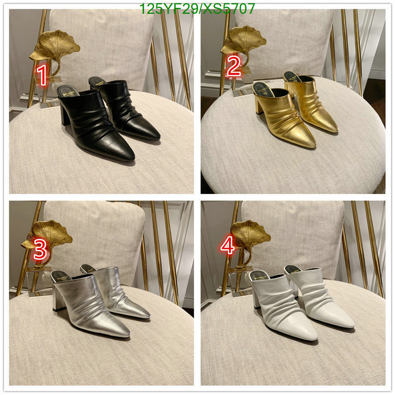 Balmain-Women Shoes, Code: XS5707,$: 125USD