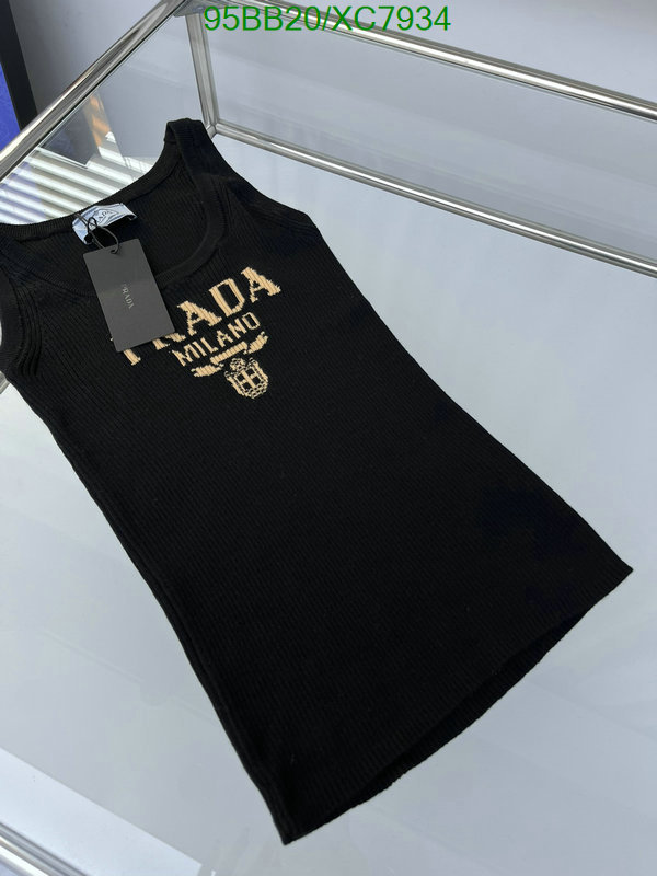 Prada-Clothing Code: XC7934 $: 95USD