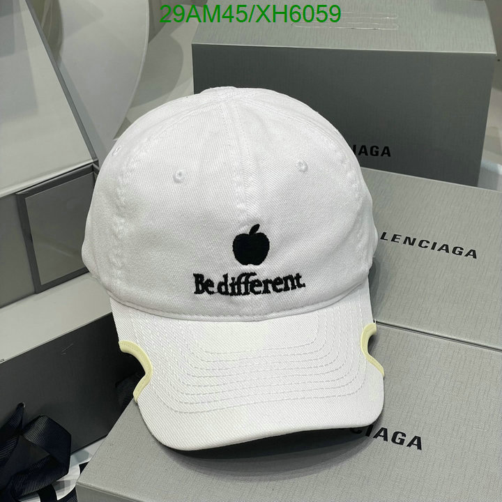 Balenciaga-Cap (Hat), Code: XH6059,$: 29USD