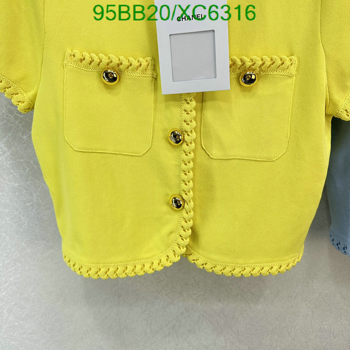 Chanel-Clothing, Code: XC6316,$: 95USD