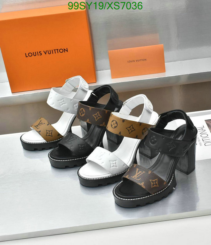 LV-Women Shoes Code: XS7036 $: 99USD