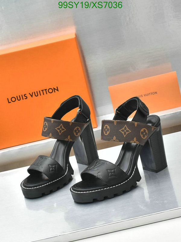 LV-Women Shoes Code: XS7036 $: 99USD