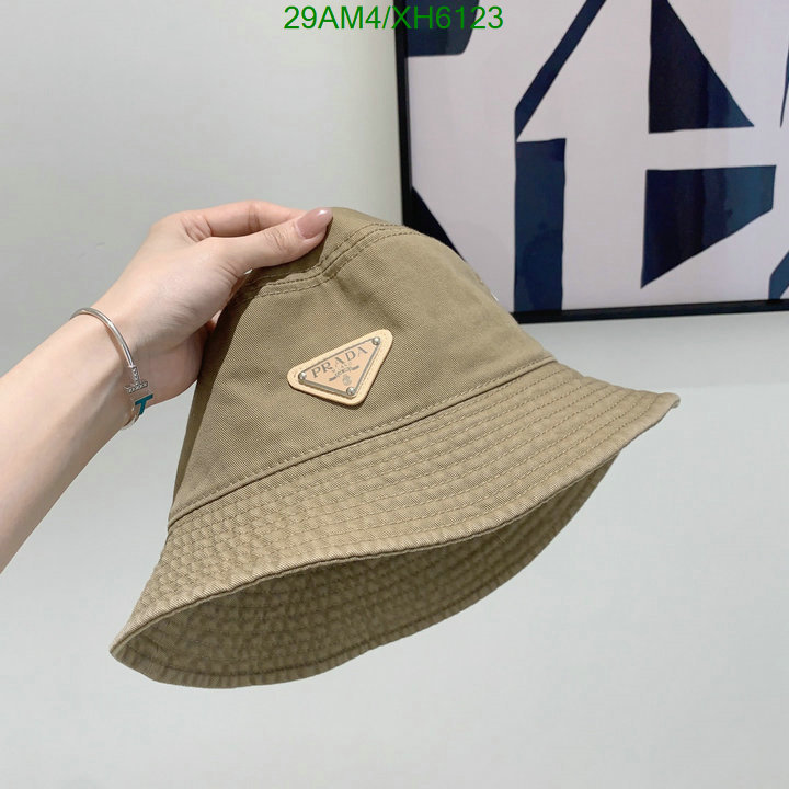 Prada-Cap (Hat), Code: XH6123,$: 29USD