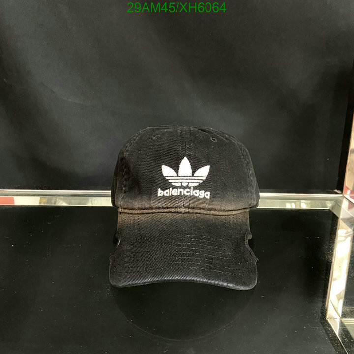 Balenciaga-Cap (Hat), Code: XH6064,$: 29USD