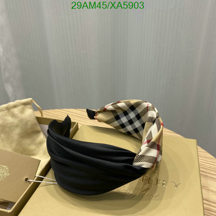 Burberry-Headband, Code: XA5903,$: 29USD