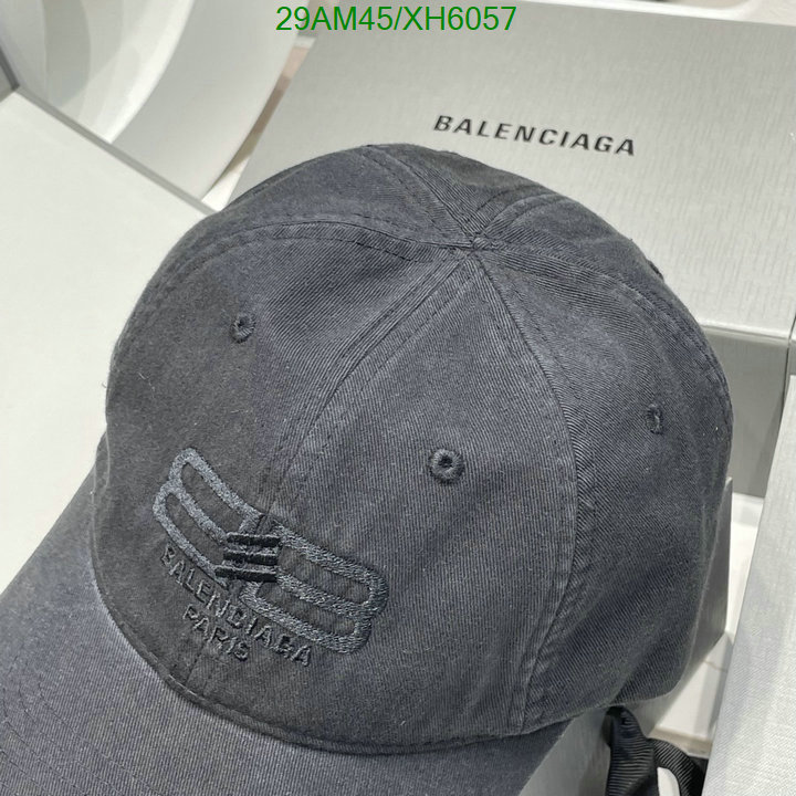 Balenciaga-Cap (Hat), Code: XH6057,$: 29USD