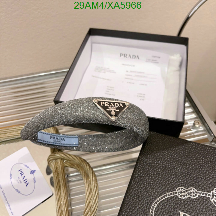 Prada-Headband, Code: XA5966,$: 29USD