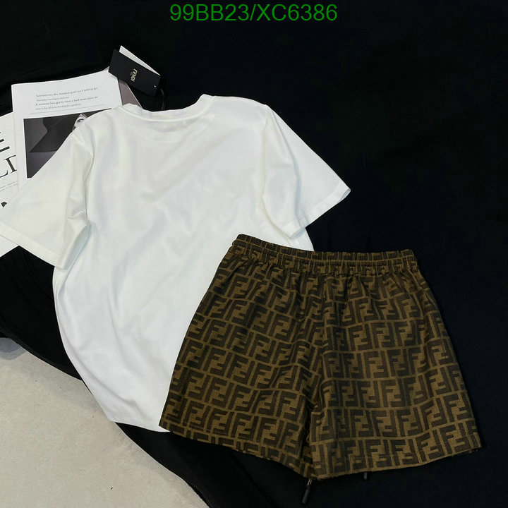 Fendi-Clothing, Code: XC6386,$: 99USD