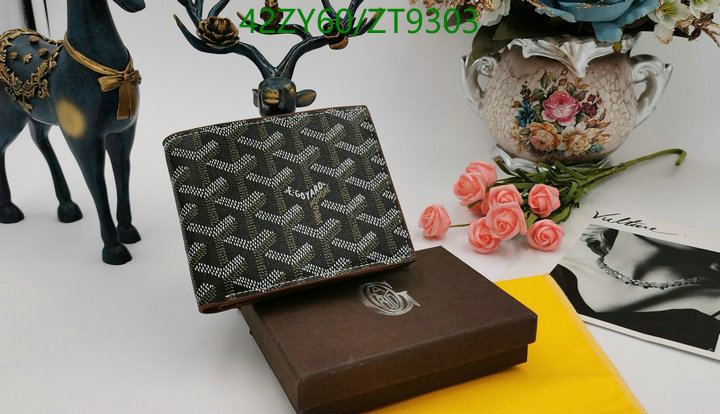 Wallet-Goyard Bag(4A) Code: ZT9303 $: 42USD