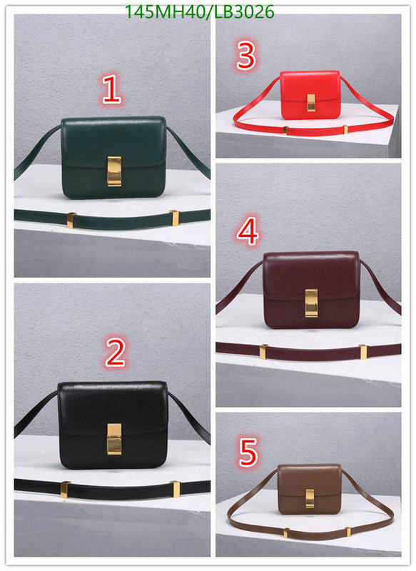 Celine-Bag-4A Quality Code: LB3026 $: 145USD