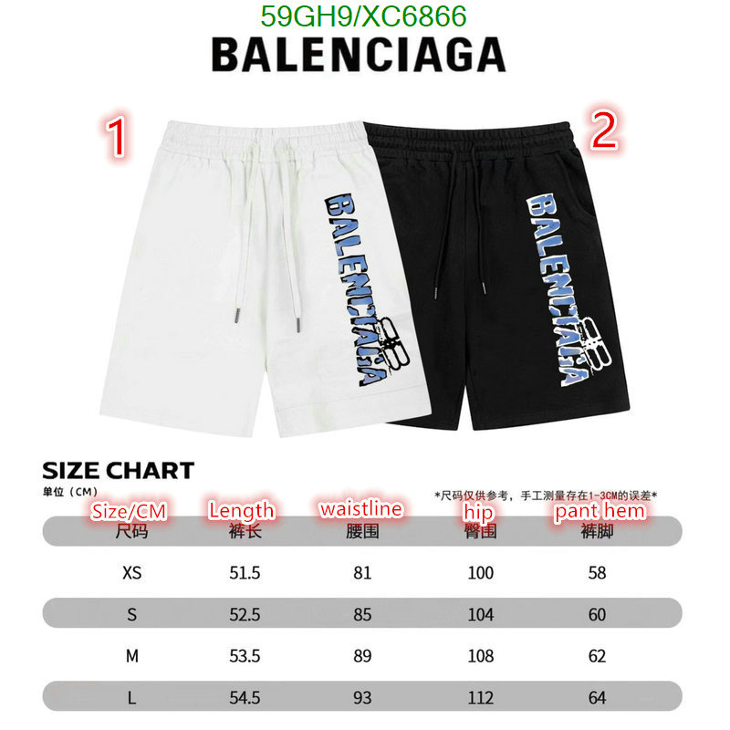 Balenciaga-Clothing Code: XC6866 $: 59USD