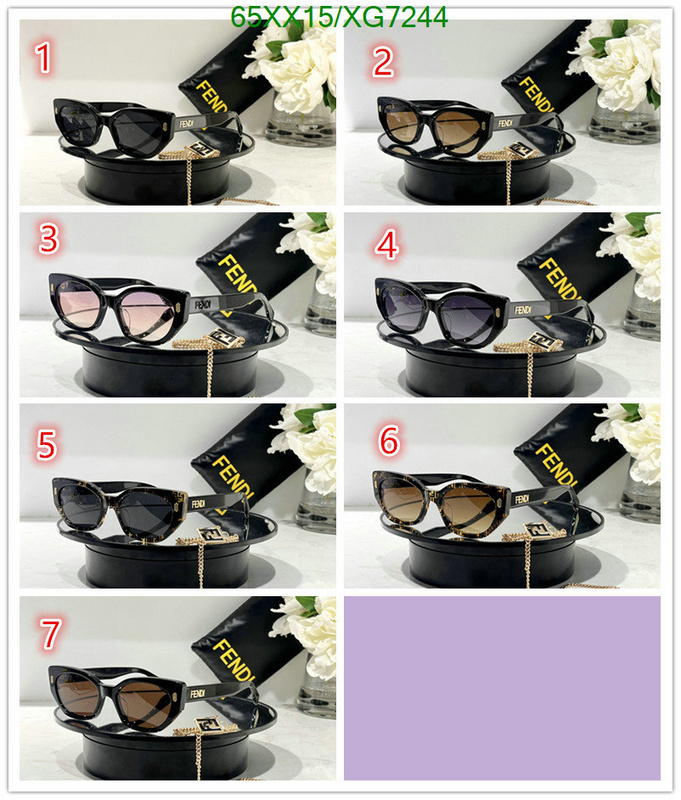 Fendi-Glasses Code: XG7244 $: 65USD