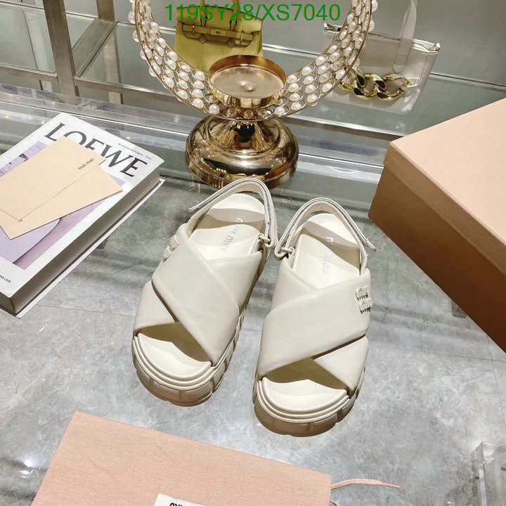 Miu Miu-Women Shoes Code: XS7040 $: 119USD