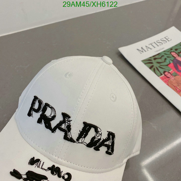 Prada-Cap (Hat), Code: XH6122,$: 29USD