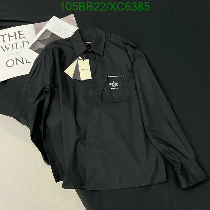 Fendi-Clothing, Code: XC6385,$: 105USD