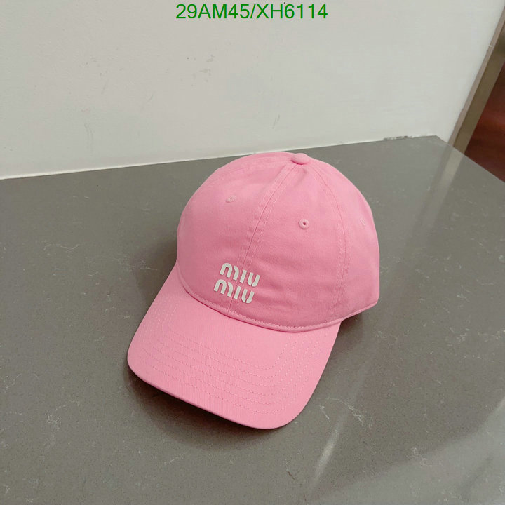 Miu Miu-Cap (Hat), Code: XH6114,$: 29USD