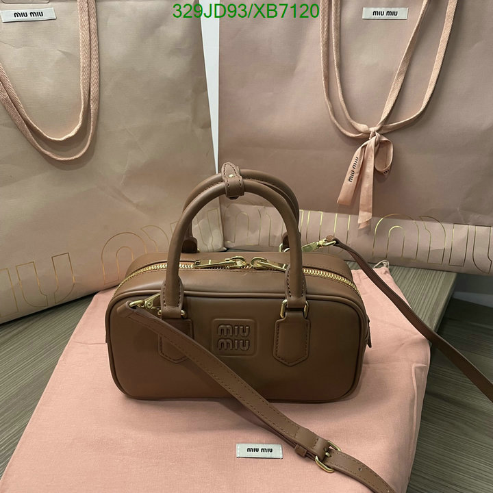 Miu Miu-Bag-Mirror Quality Code: XB7120 $: 329USD