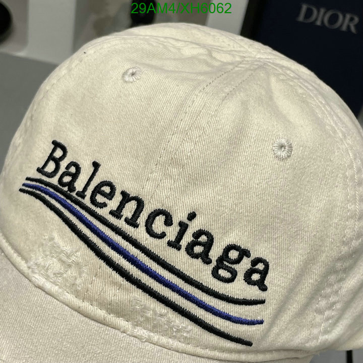 Balenciaga-Cap (Hat), Code: XH6062,$: 29USD