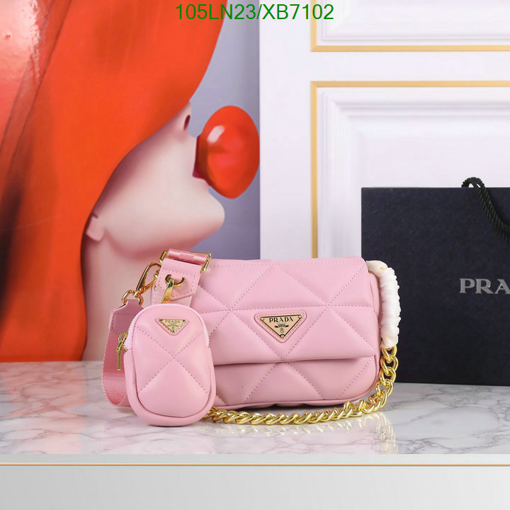 Prada-Bag-4A Quality Code: XB7102 $: 105USD