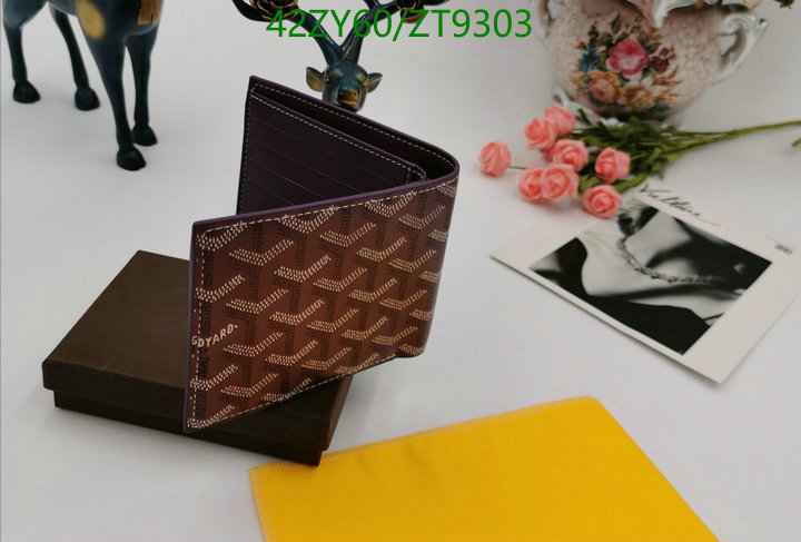 Wallet-Goyard Bag(4A) Code: ZT9303 $: 42USD