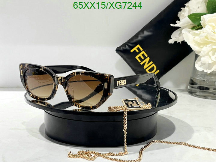 Fendi-Glasses Code: XG7244 $: 65USD