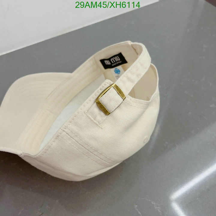 Miu Miu-Cap (Hat), Code: XH6114,$: 29USD