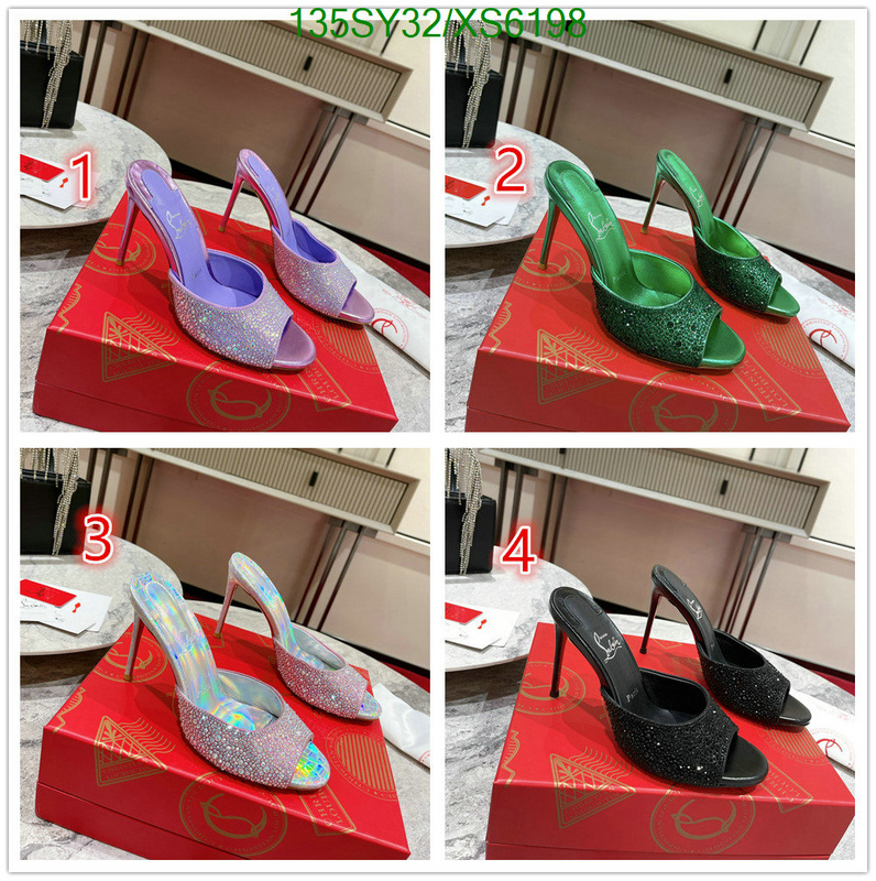 Christian Louboutin-Women Shoes, Code: XS6198,$: 135USD