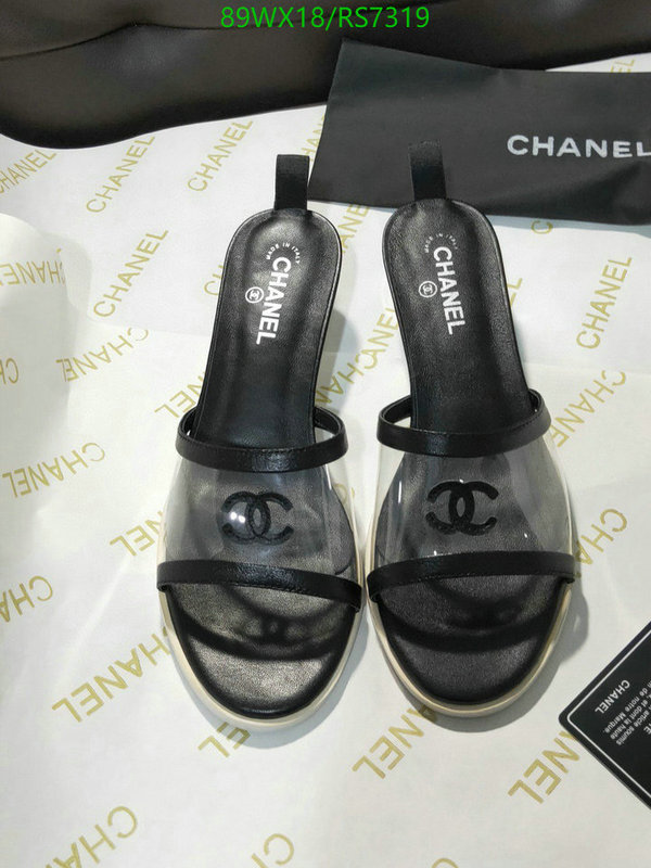 Chanel-Women Shoes, Code: RS7319,$: 89USD