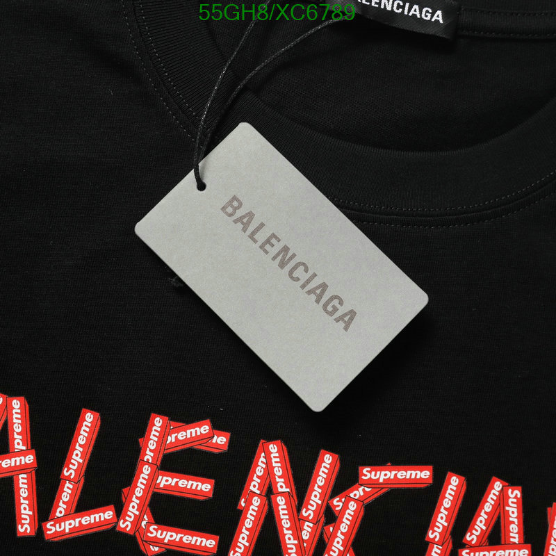 Balenciaga-Clothing Code: XC6789 $: 55USD