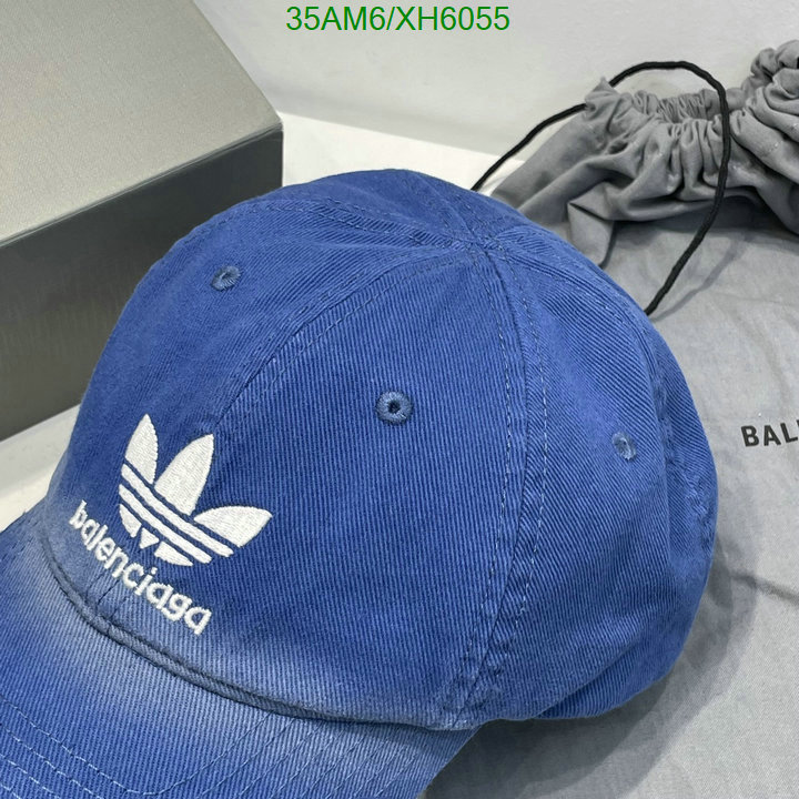 Balenciaga-Cap (Hat), Code: XH6055,$: 35USD