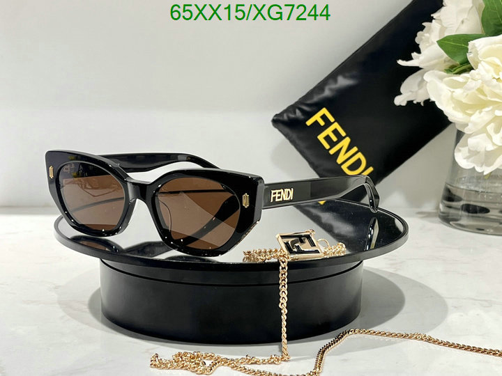 Fendi-Glasses Code: XG7244 $: 65USD