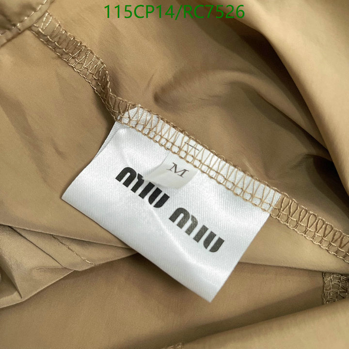 MIUMIU-Clothing, Code: RC7526,