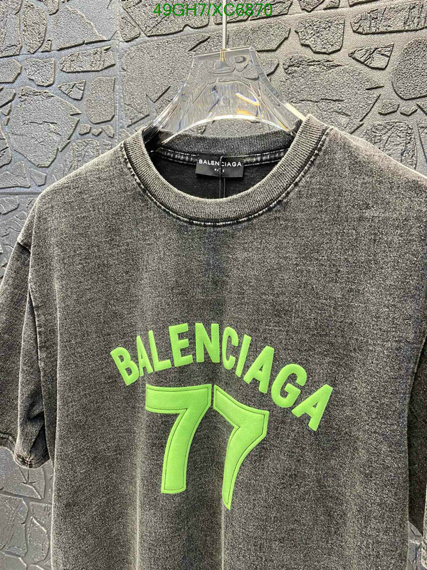 Balenciaga-Clothing Code: XC6870 $: 49USD