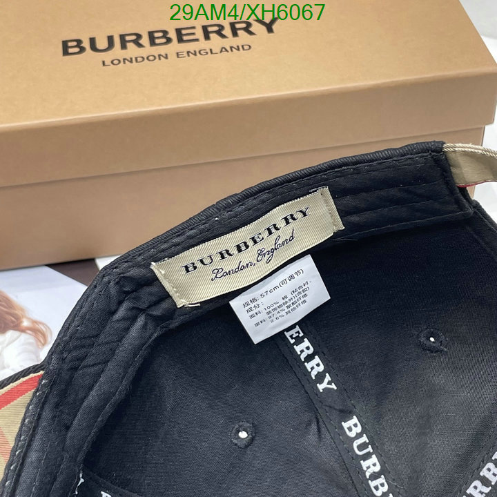 Burberry-Cap (Hat), Code: XH6067,$: 29USD