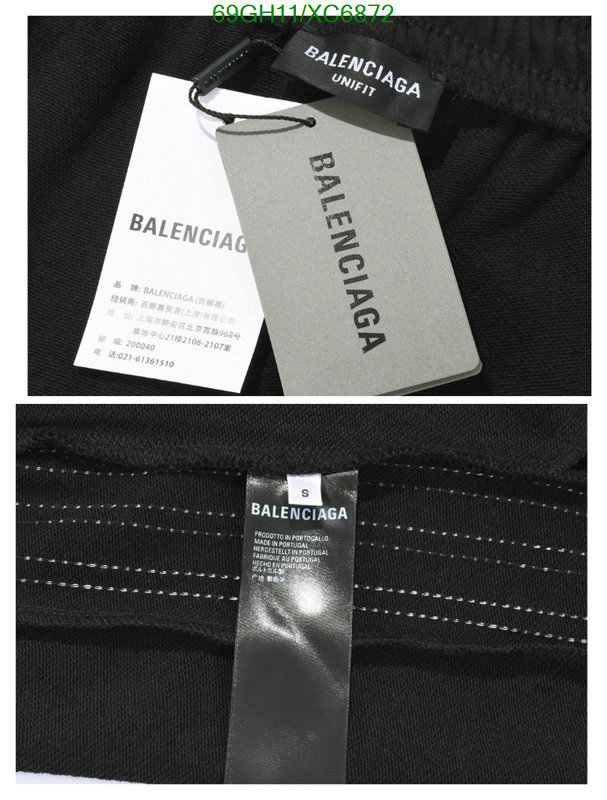 Balenciaga-Clothing Code: XC6872 $: 69USD