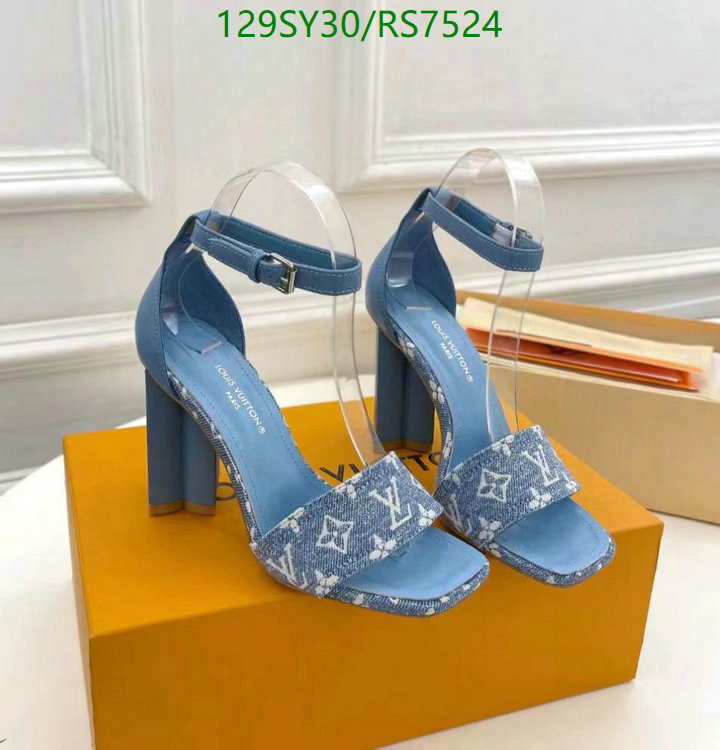 LV-Women Shoes, Code: RS7524,$: 129USD