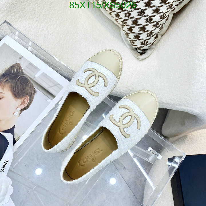 Chanel-Women Shoes, Code: XS5026,$: 85USD